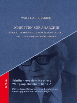 cover image of Schriften zur Anarchie